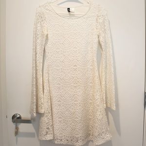 H&M Lace White Dress